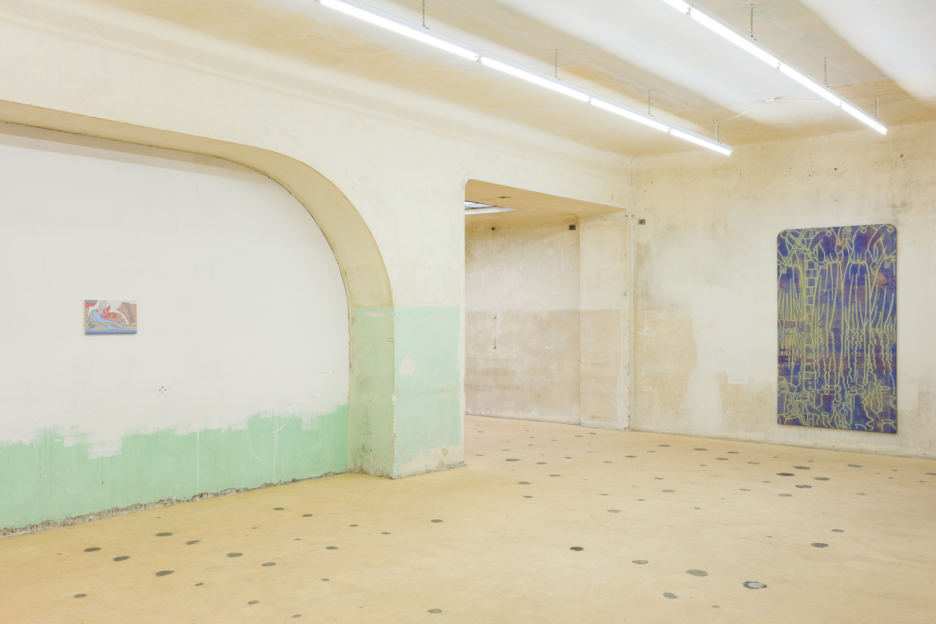 Katharina Schilling — Installationview, Till we have faces, w/ Stine Ølgod, Gallery AAAA, Vienna,  2021